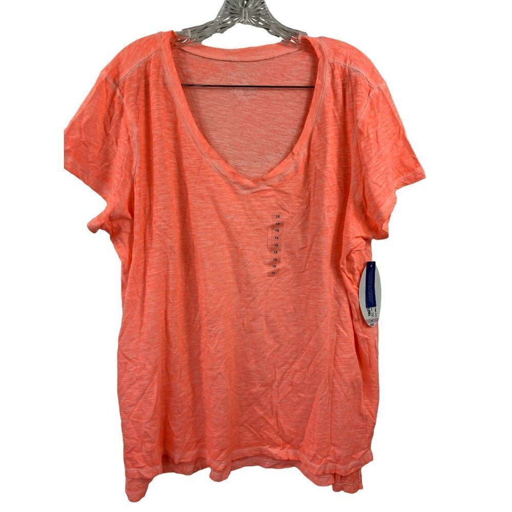 Boutique Women's Lightweight Vacation Coral Luna Shirt